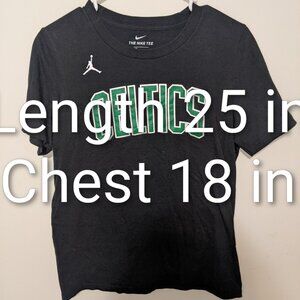 Boston Celtics shirt boys large nike